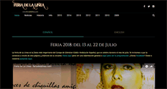 Desktop Screenshot of feriadelalinea.com